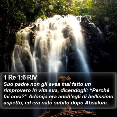 1 Re 1:6 RIV Bible Verse Image