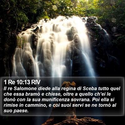 1 Re 10:13 RIV Bible Verse Image