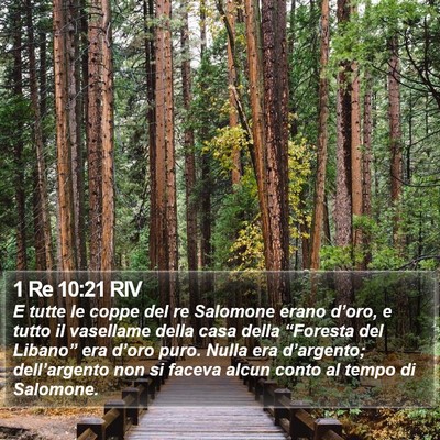1 Re 10:21 RIV Bible Verse Image