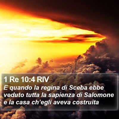 1 Re 10:4 RIV Bible Verse Image