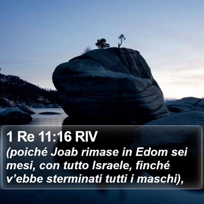 1 Re 11:16 RIV Bible Verse Image