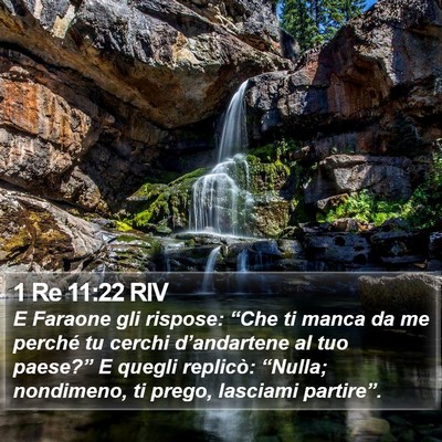 1 Re 11:22 RIV Bible Verse Image
