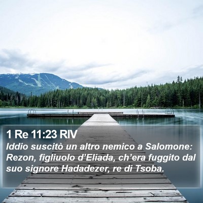1 Re 11:23 RIV Bible Verse Image