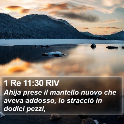 1 Re 11:30 RIV Bible Verse Image