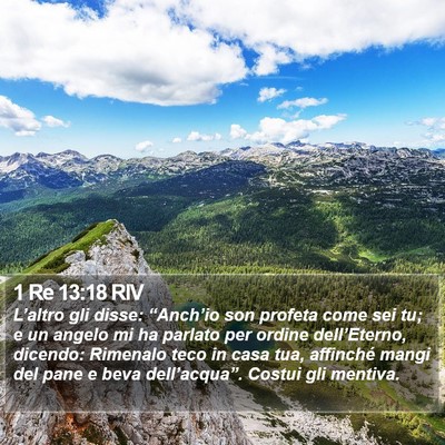1 Re 13:18 RIV Bible Verse Image
