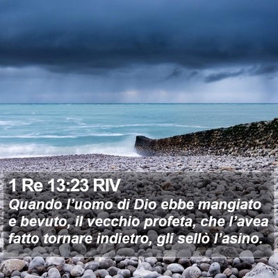 1 Re 13:23 RIV Bible Verse Image