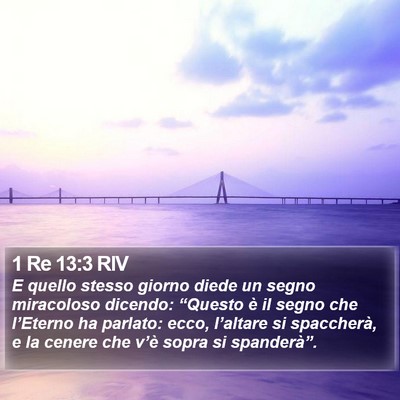 1 Re 13:3 RIV Bible Verse Image