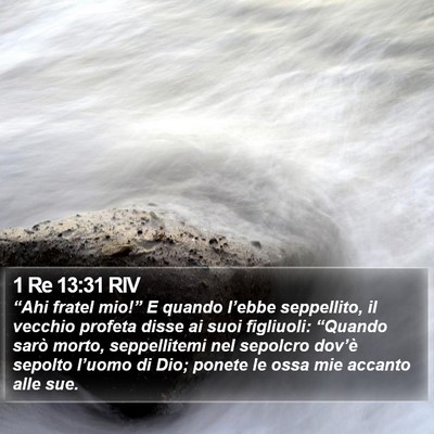 1 Re 13:31 RIV Bible Verse Image