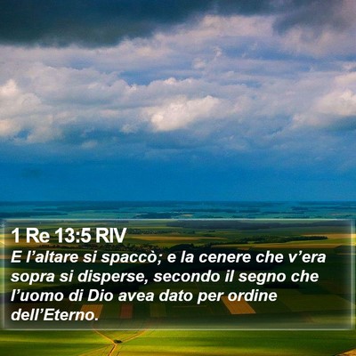 1 Re 13:5 RIV Bible Verse Image