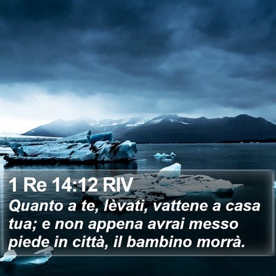 1 Re 14:12 RIV Bible Verse Image