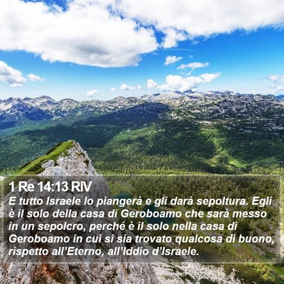 1 Re 14:13 RIV Bible Verse Image