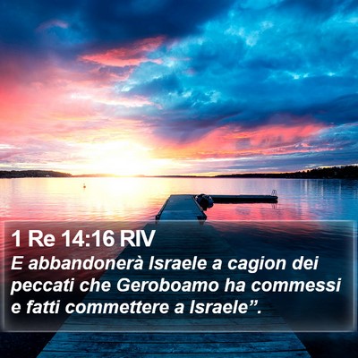 1 Re 14:16 RIV Bible Verse Image