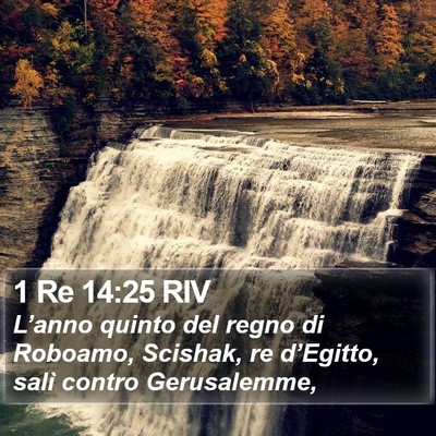 1 Re 14:25 RIV Bible Verse Image