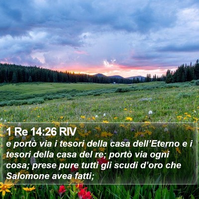 1 Re 14:26 RIV Bible Verse Image