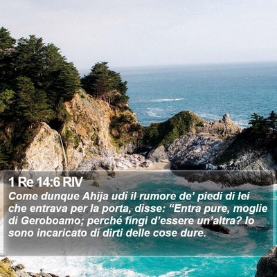 1 Re 14:6 RIV Bible Verse Image
