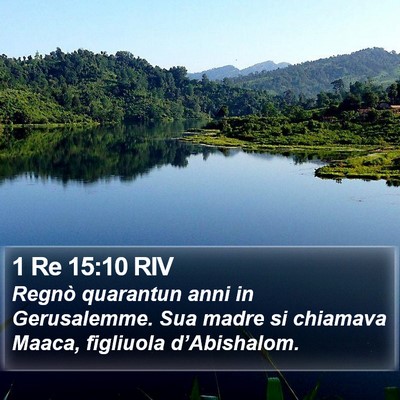 1 Re 15:10 RIV Bible Verse Image
