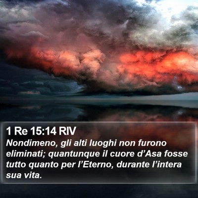 1 Re 15:14 RIV Bible Verse Image