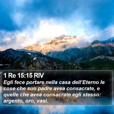 1 Re 15:15 RIV Bible Verse Image