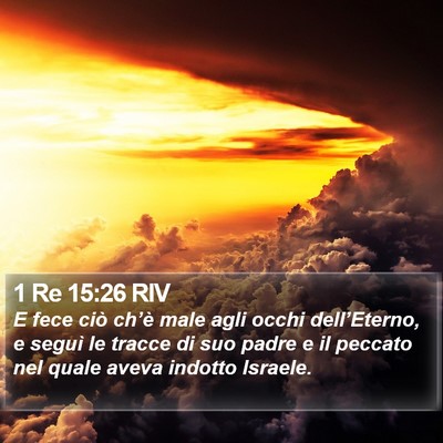 1 Re 15:26 RIV Bible Verse Image