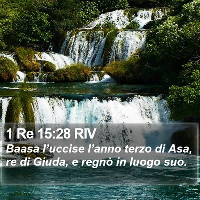 1 Re 15:28 RIV Bible Verse Image