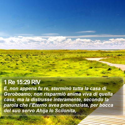 1 Re 15:29 RIV Bible Verse Image