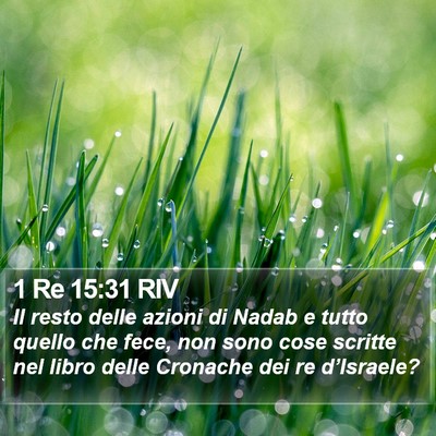 1 Re 15:31 RIV Bible Verse Image