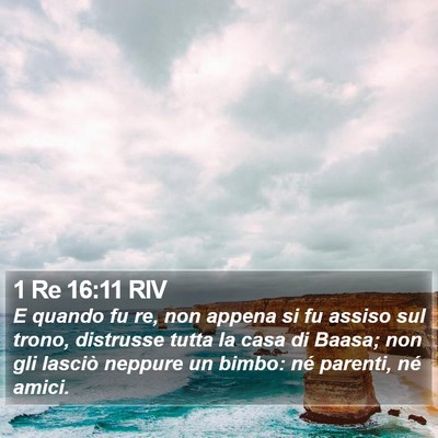1 Re 16:11 RIV Bible Verse Image
