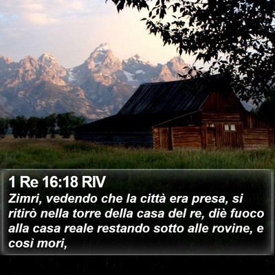 1 Re 16:18 RIV Bible Verse Image