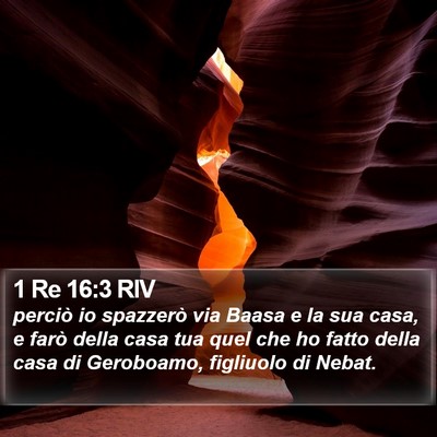 1 Re 16:3 RIV Bible Verse Image