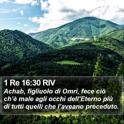 1 Re 16:30 RIV Bible Verse Image