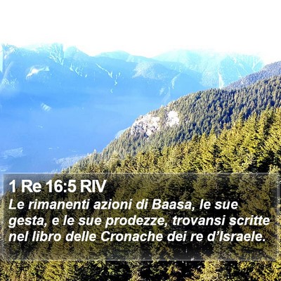 1 Re 16:5 RIV Bible Verse Image