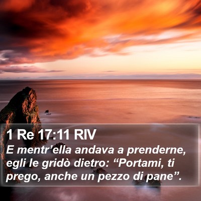 1 Re 17:11 RIV Bible Verse Image