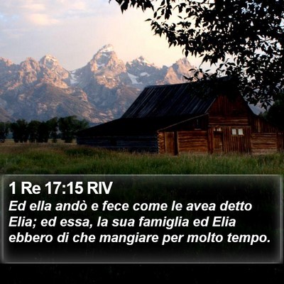 1 Re 17:15 RIV Bible Verse Image