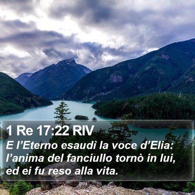 1 Re 17:22 RIV Bible Verse Image