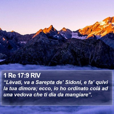 1 Re 17:9 RIV Bible Verse Image