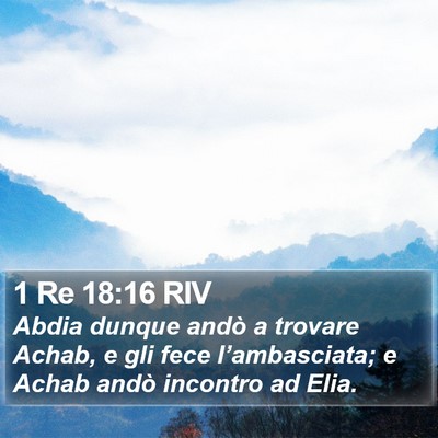 1 Re 18:16 RIV Bible Verse Image