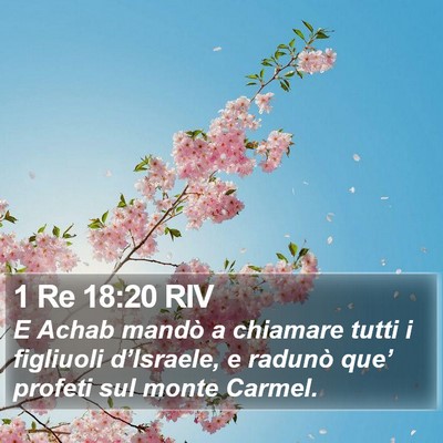 1 Re 18:20 RIV Bible Verse Image