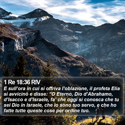 1 Re 18:36 RIV Bible Verse Image