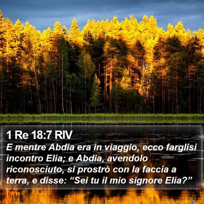 1 Re 18:7 RIV Bible Verse Image