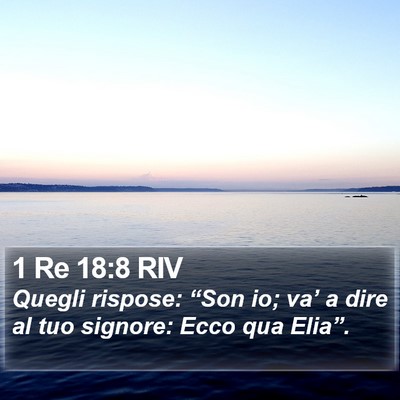 1 Re 18:8 RIV Bible Verse Image