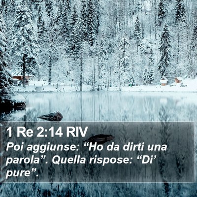 1 Re 2:14 RIV Bible Verse Image
