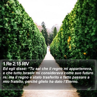 1 Re 2:15 RIV Bible Verse Image