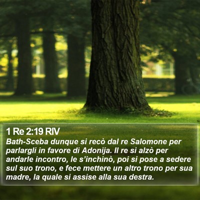 1 Re 2:19 RIV Bible Verse Image