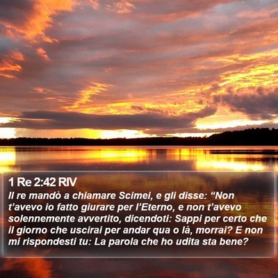 1 Re 2:42 RIV Bible Verse Image