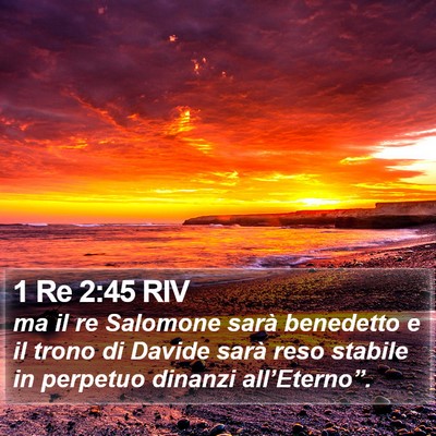 1 Re 2:45 RIV Bible Verse Image