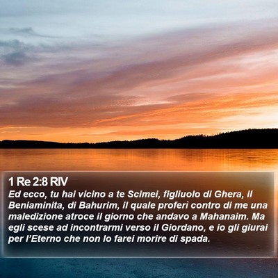 1 Re 2:8 RIV Bible Verse Image