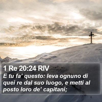 1 Re 20:24 RIV Bible Verse Image