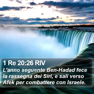 1 Re 20:26 RIV Bible Verse Image