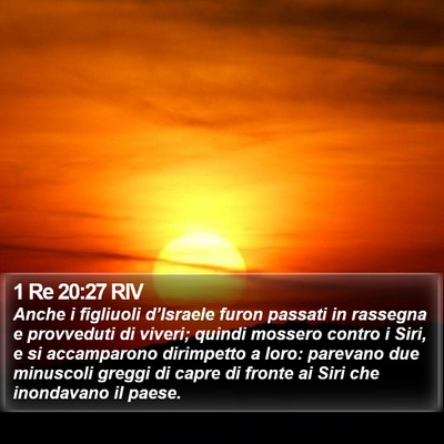 1 Re 20:27 RIV Bible Verse Image