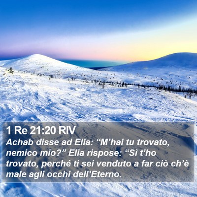 1 Re 21:20 RIV Bible Verse Image